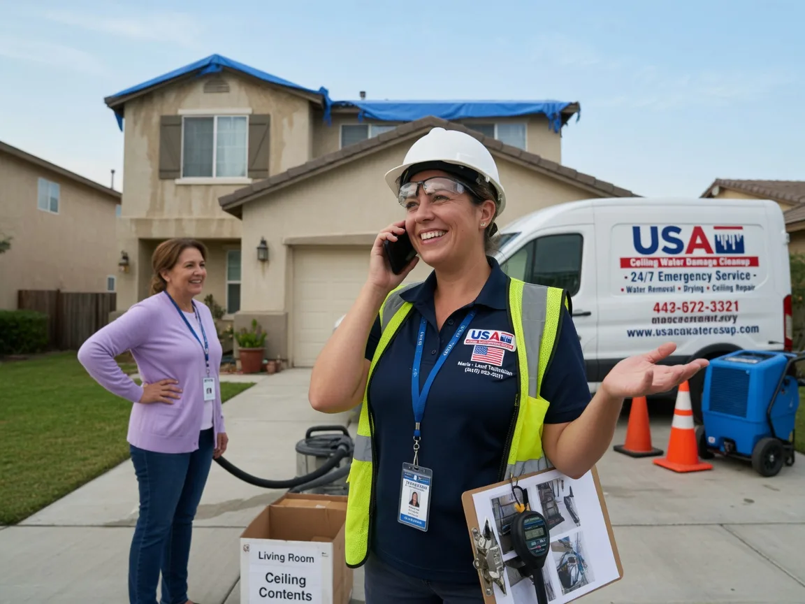 Ceiling Water Damage Restoration Ganado, TX FAQs