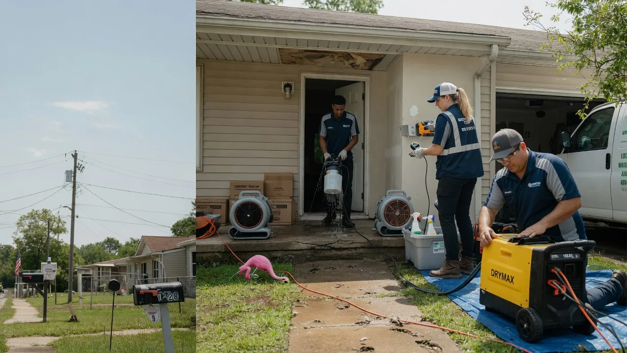 Storm Damage Water Removal in Ganado, TX near me